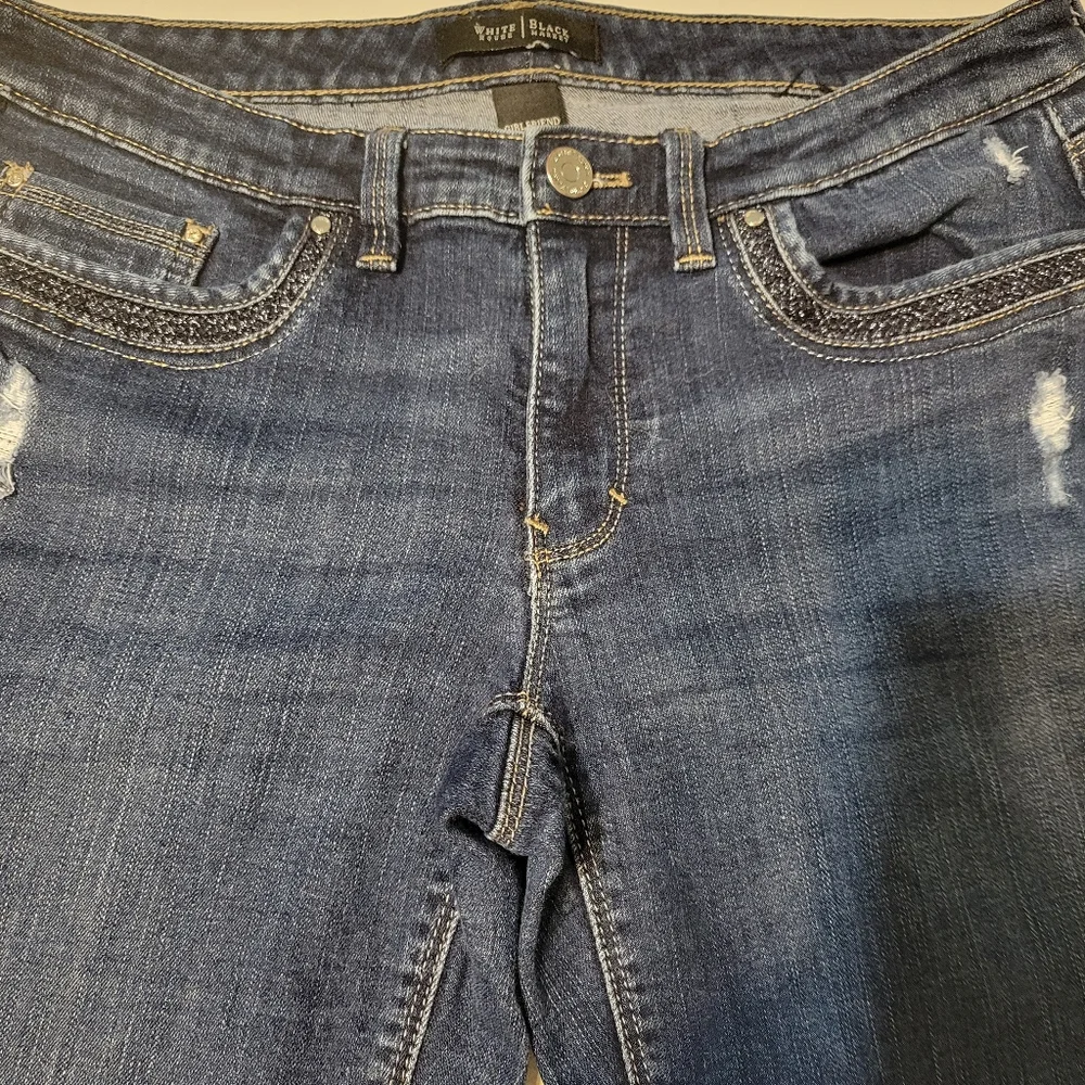 White House Black Market Girlfriend Skinny Jeans Size 4 - Picture 5 of 5